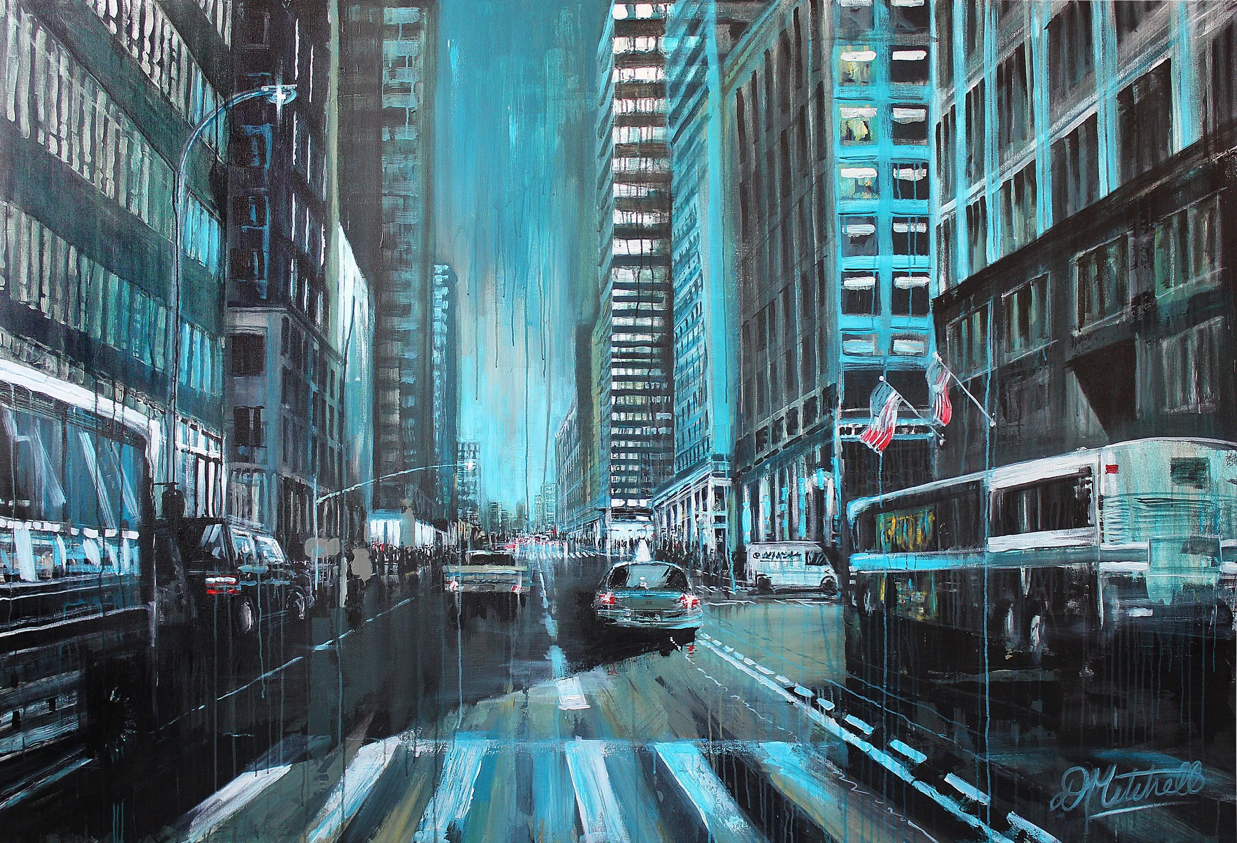 SOLD - 'Madison Avenue, New York'