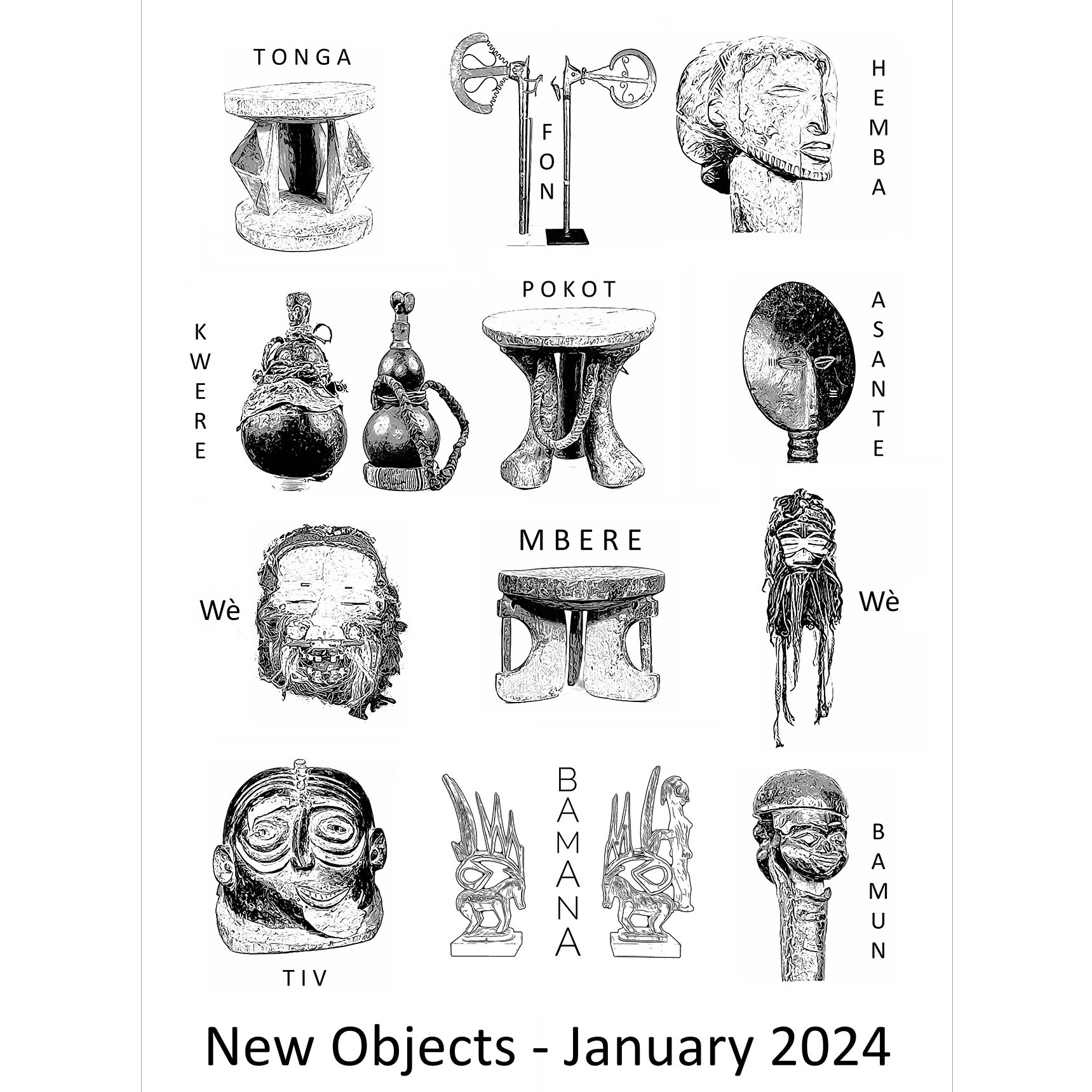NEW OBJECTS - JANUARY 2024