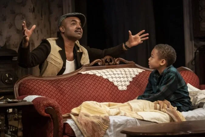 "A Raisin in the Sun" @ The Public Theater, Toussaint Battiste as Travis Younger, 2022