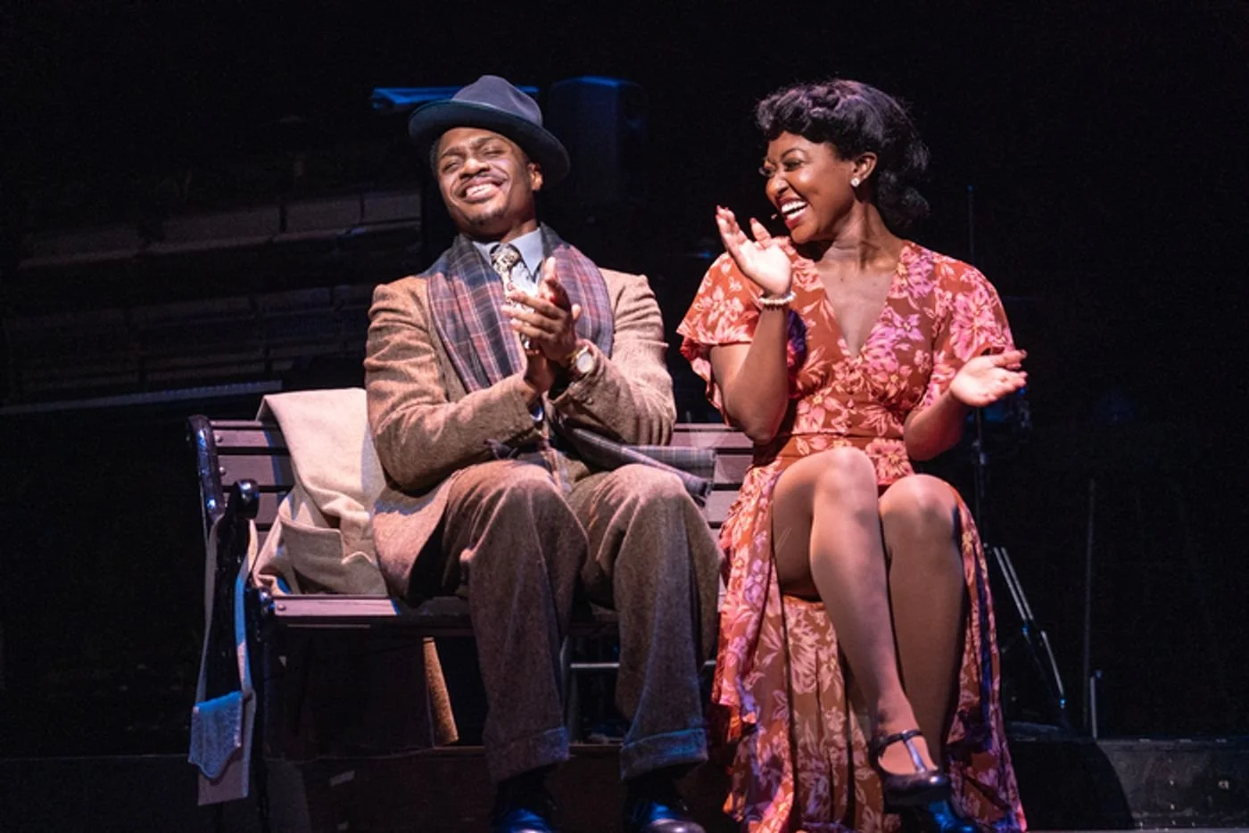 Ephriam Sykes & Aisha Jackson in "Pal Joey", 2023
