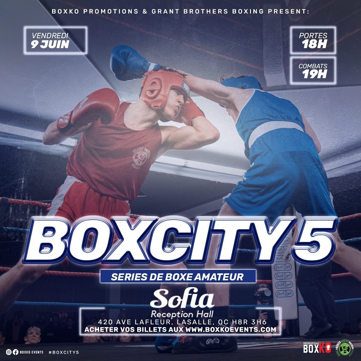 TICKETS ON SALE NOW! We are back on Friday, June 9th, 2023 with the 5th edition of BOXCITY, with a main card of some of the top amateurs from Mexico from @adelitachampionship 👊🏼👊🏼 Dont miss out on the action! boxkoevents.com for tickets!