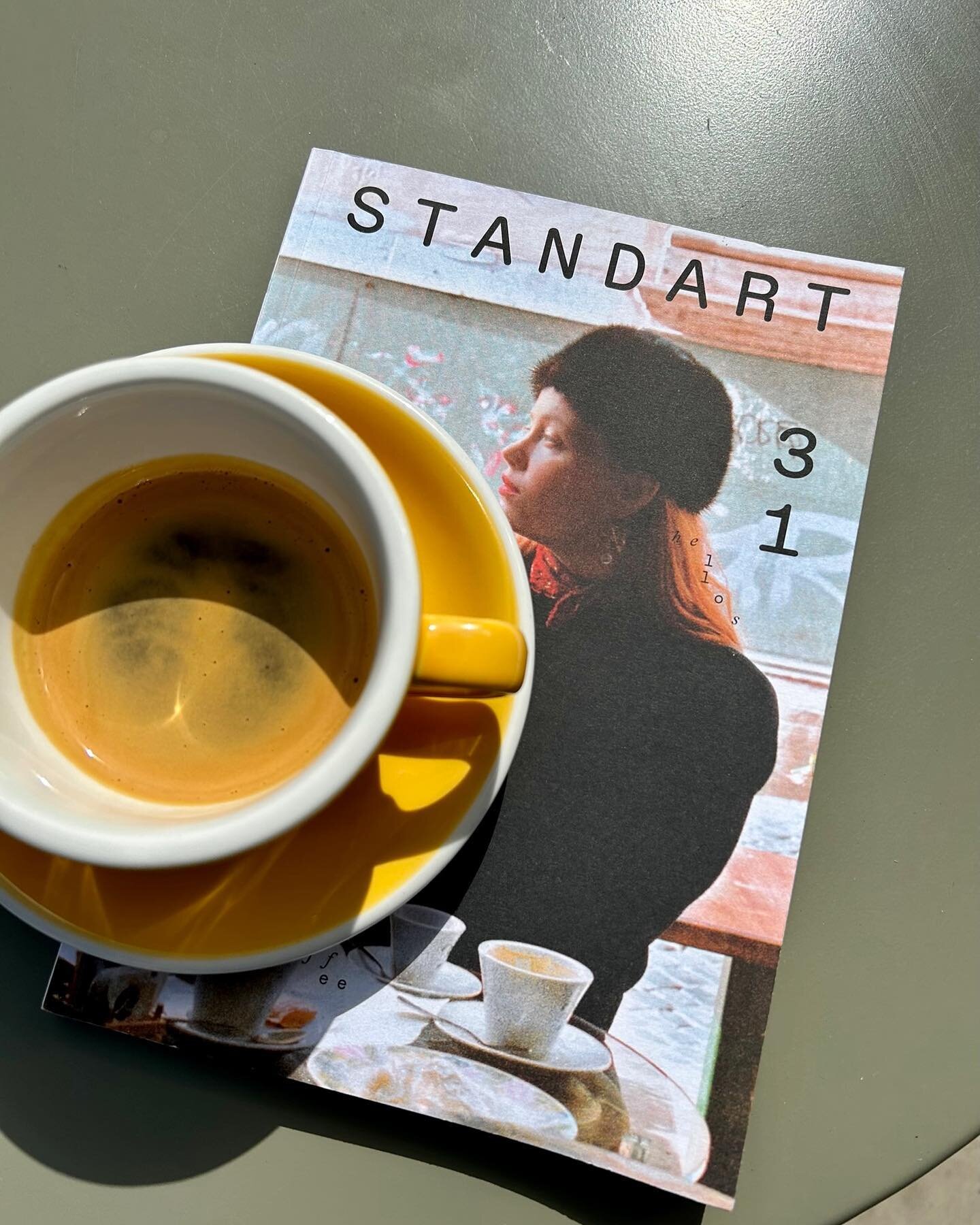 Hey Hey Hooo! 👋🏽
&bull;
This is the last week you can enjoy a coffee and have a read at our shop before we close for our annual holidays 🎉
&bull;
The latest Standart Magazine Edition featured an interesting article with @valtteribottas ! For the o