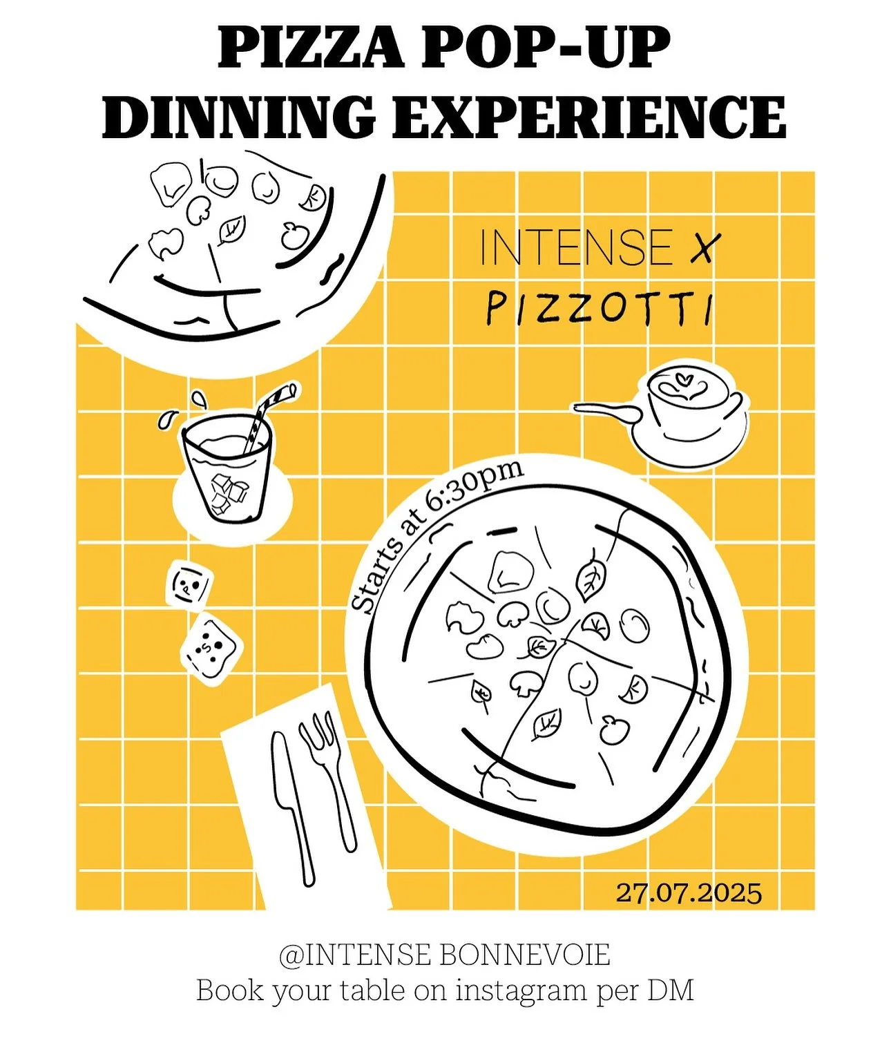 Peepzzz SAVE THE DATE❗️🗓️
&bull;
The plant-based Pizza night is finally happening at our @Intensecoffeeluxembourg shop in Bonnevoie and we can&rsquo;t wait to have you there! 🤩
&bull;
Reserve your spot via DM and join us for this delicious  dinning