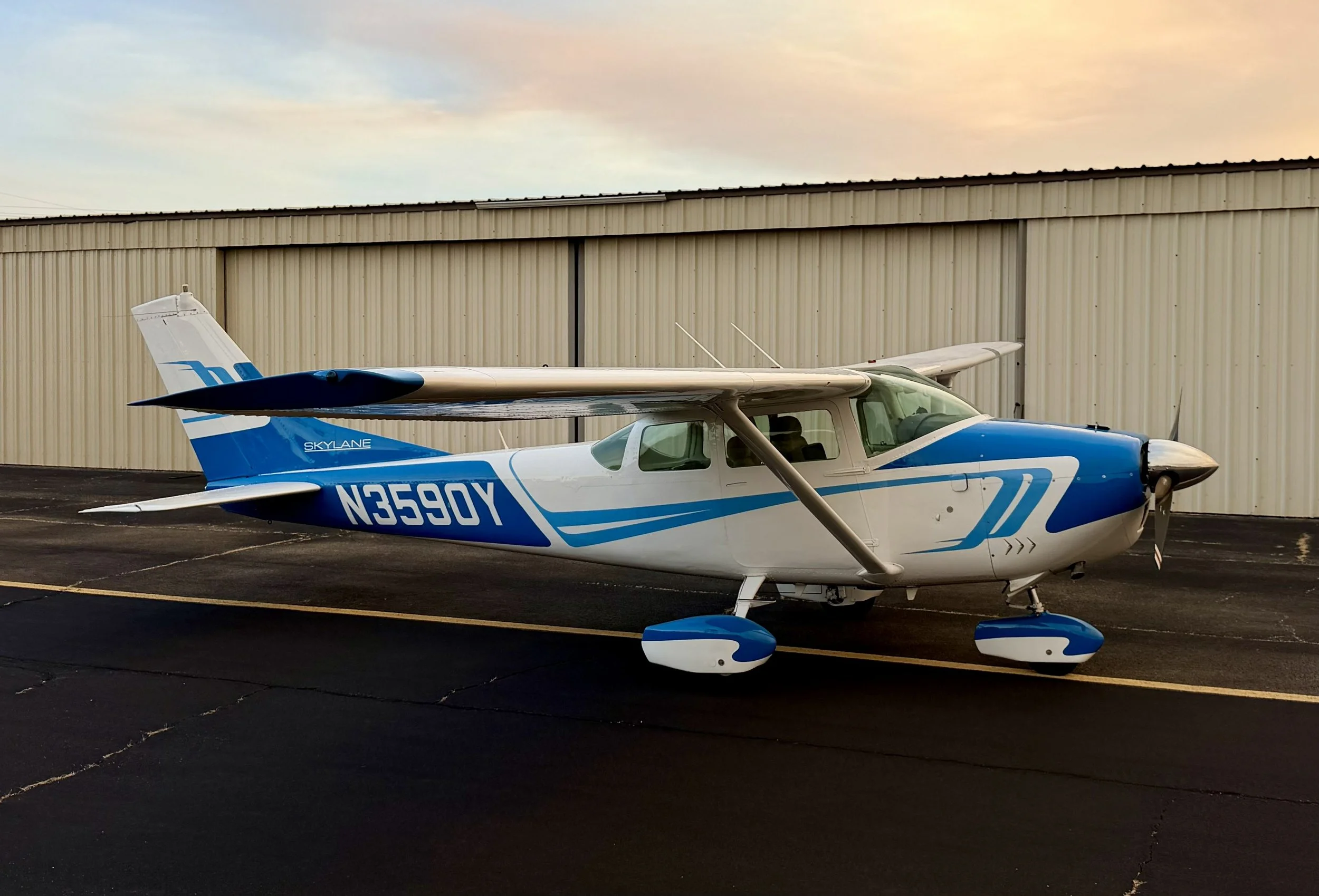 1963 CESSNA 182F SKYLANE N3590Y