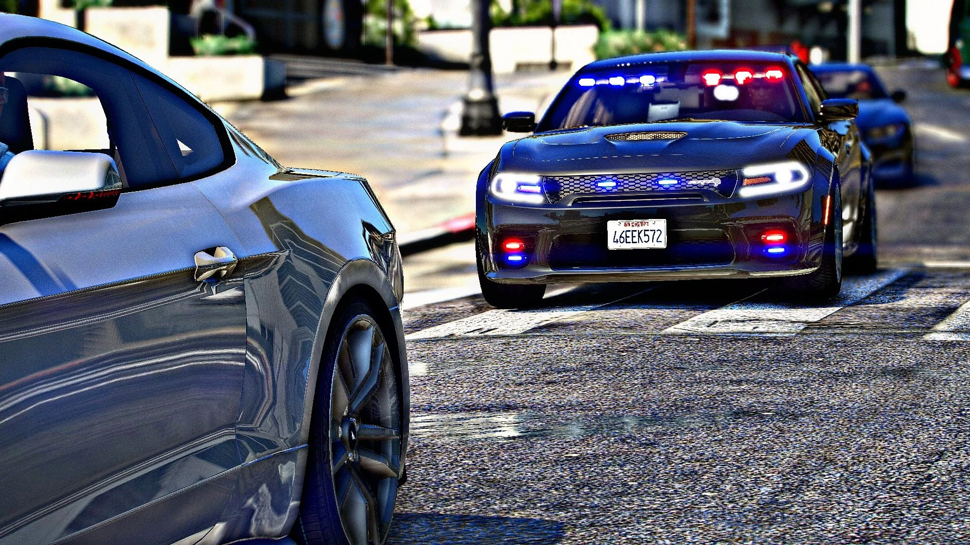 Unmarked SRT Hellcat Charger — Emergency Distributors