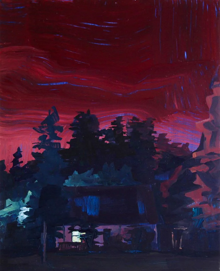 "Self-Portrait (#3)"
2021
acrylic on panel 
8 x 10"