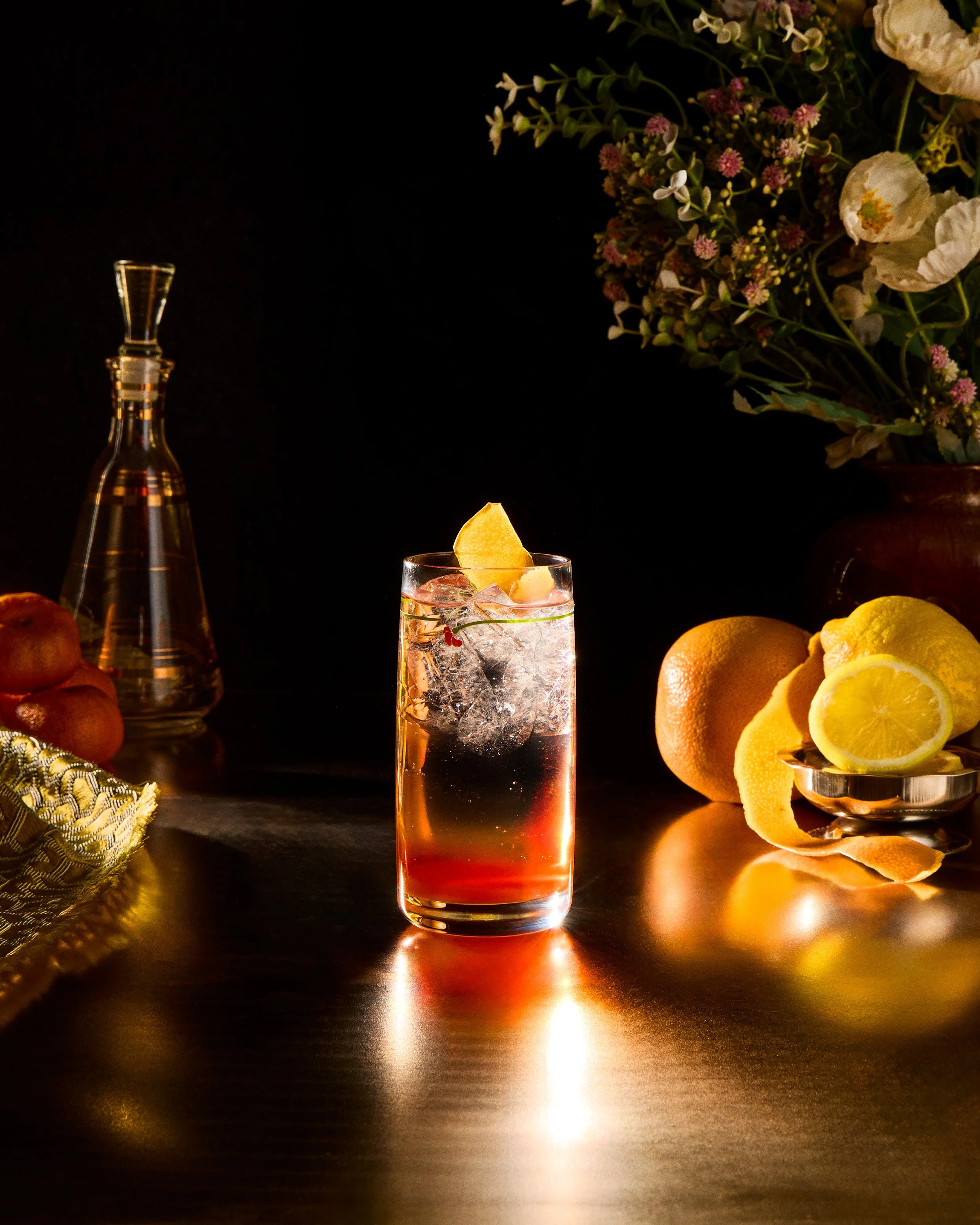 Professional cocktail still life photography for food and beverage brands | Red Goose Studio | RGS Media Productions