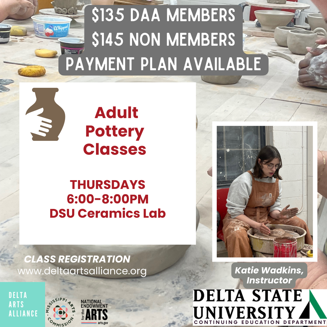 **CLASS ADDED** Adult Pottery - Thursdays