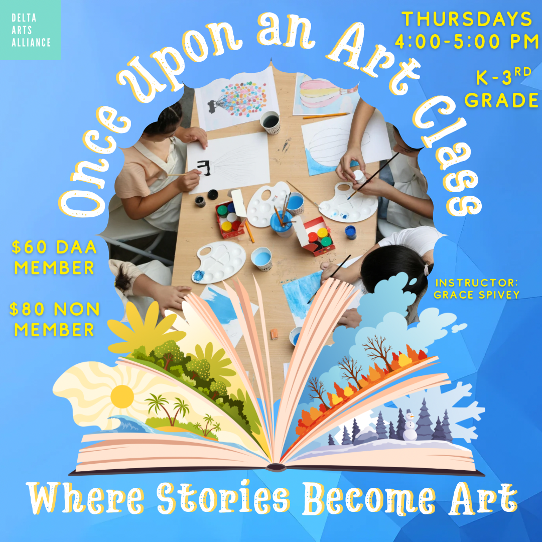 In this literacy and art adventure, a certified teacher guides K–3 students through a beloved children’s book each week, bringing the story to life through discussion and hands-on creativity. After reading, students dive into a themed art project tha