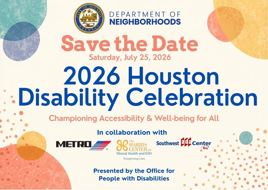 2026 Houston Disability Celebration — Office for People with Disabilities