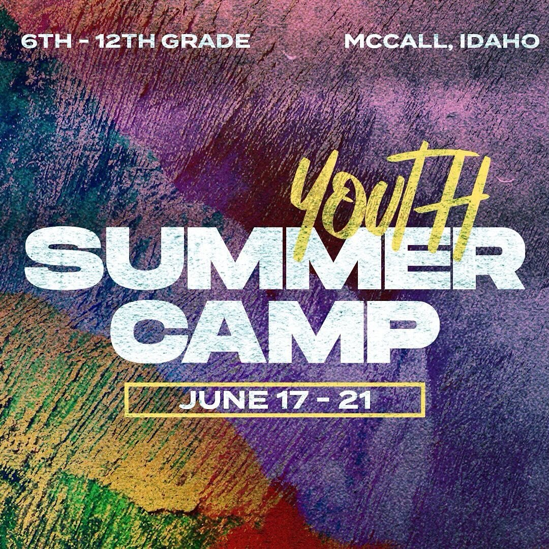 Who&rsquo;s ready for CAMP?? We are so excited to be in beautiful McCall, Idaho this summer. Come to camp and bring your friends to experience jet skis, boating, and endless games. It&rsquo;s going to be the best week of the summer!

The chapel times