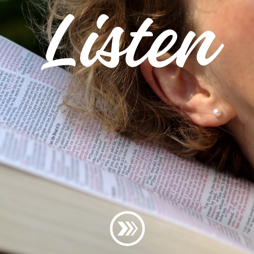 We have a savior that is present and listening. And as he is available to listen to us, we are empowered and called by him to listen to others' needs. Jesus has called us to help others discover, experience and follow him through our listening. Who i