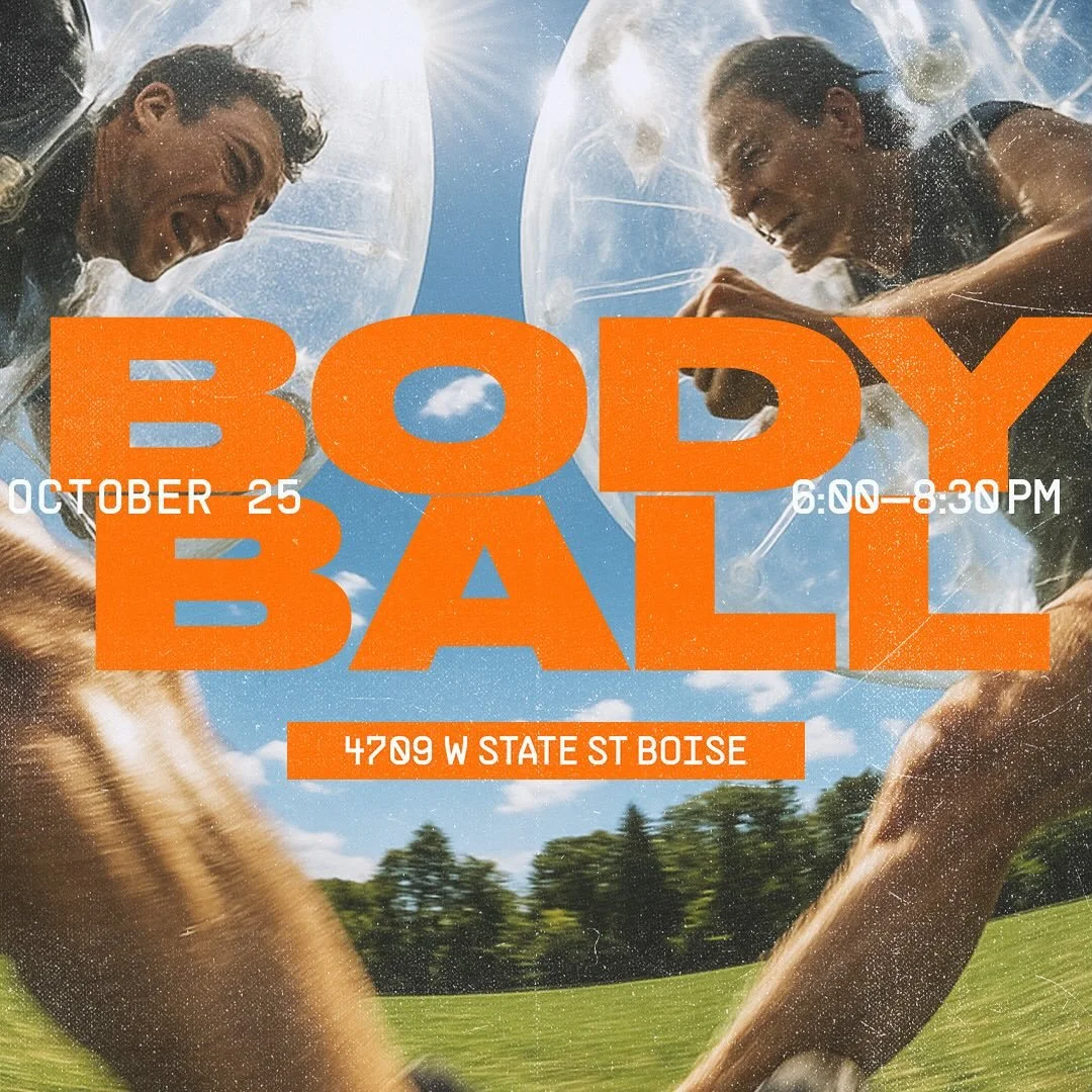 HIGH SCHOOL STUDENTS. This SATURDAY! From 6:00-8:30 we will be playing Body Ball, and have lots of fun prizes! Bring a friend and your will to win 😤
We will also have hover archery and lots of yard games out, so there will be something for everyone