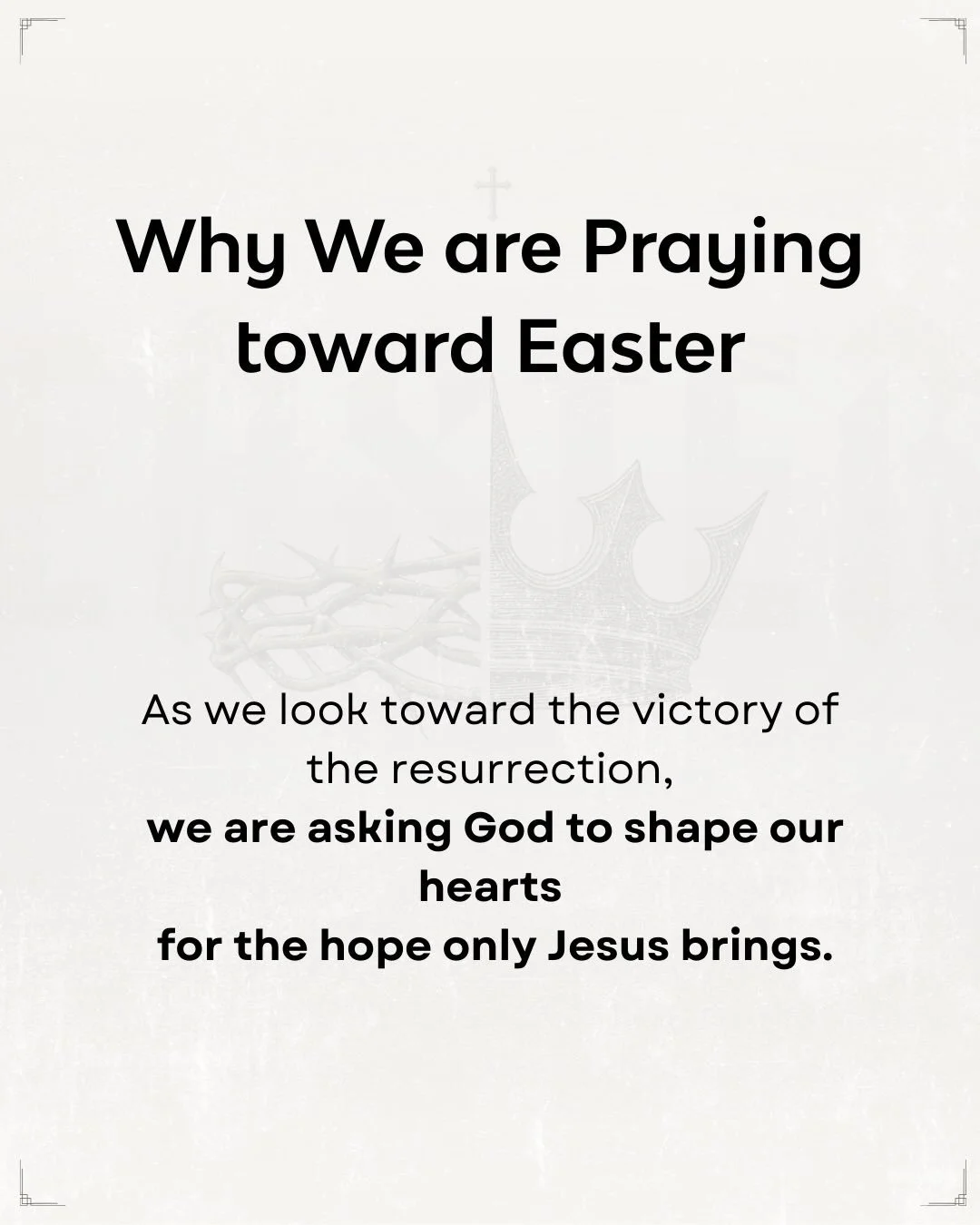 Comment &lsquo;Prayer&rsquo; to receive the weekly email with each weekday prayer prompt.