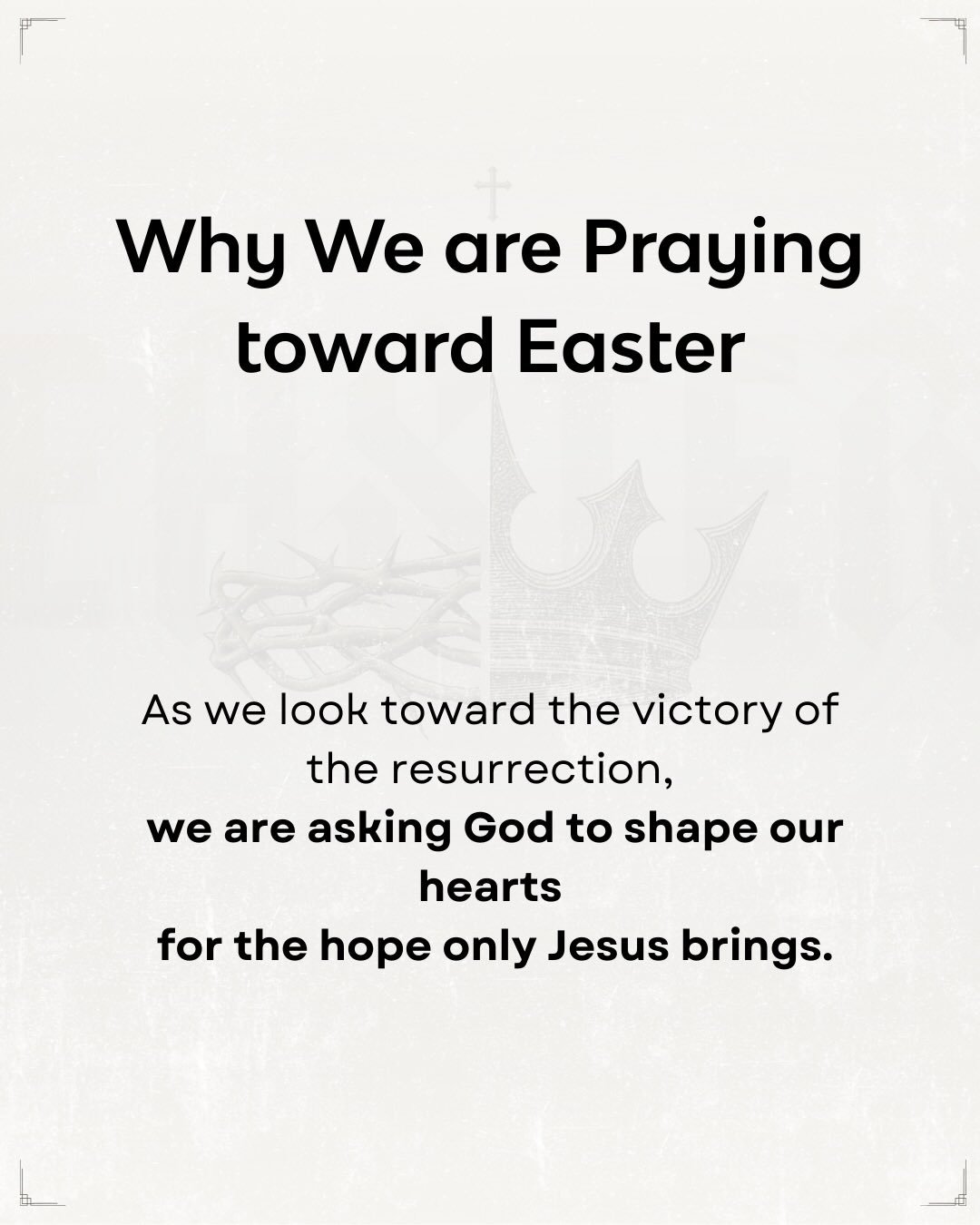 Comment &lsquo;Prayer&rsquo; to receive the weekly email with each weekday prayer prompt.