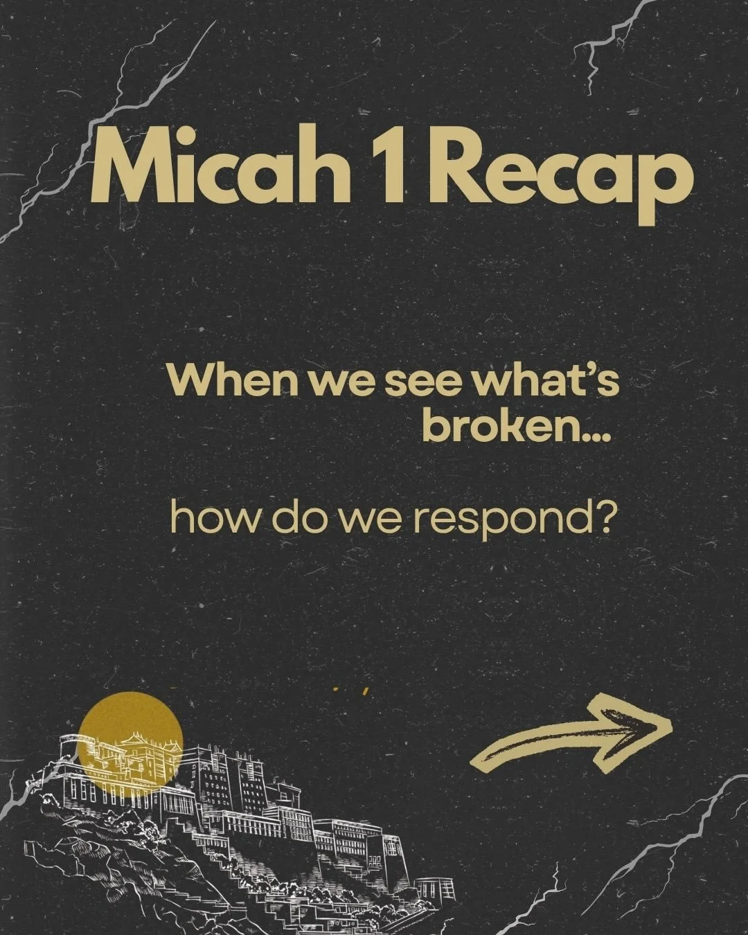 What is God inviting you to bring to Him today?

The book of Micah doesn&rsquo;t just expose sin, he shows us how to respond. Not outrage, not avoidance. But lament.

Lament is how faith speaks when life doesn&rsquo;t make sense.
