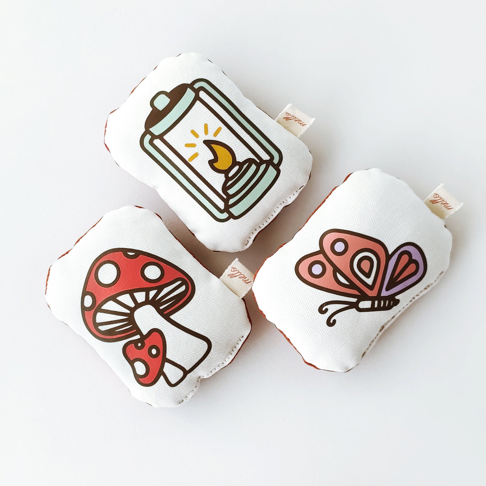 Dear Mello Handcrafted Magnetic Accessories Woodland Mushroom Lantern Butterfly