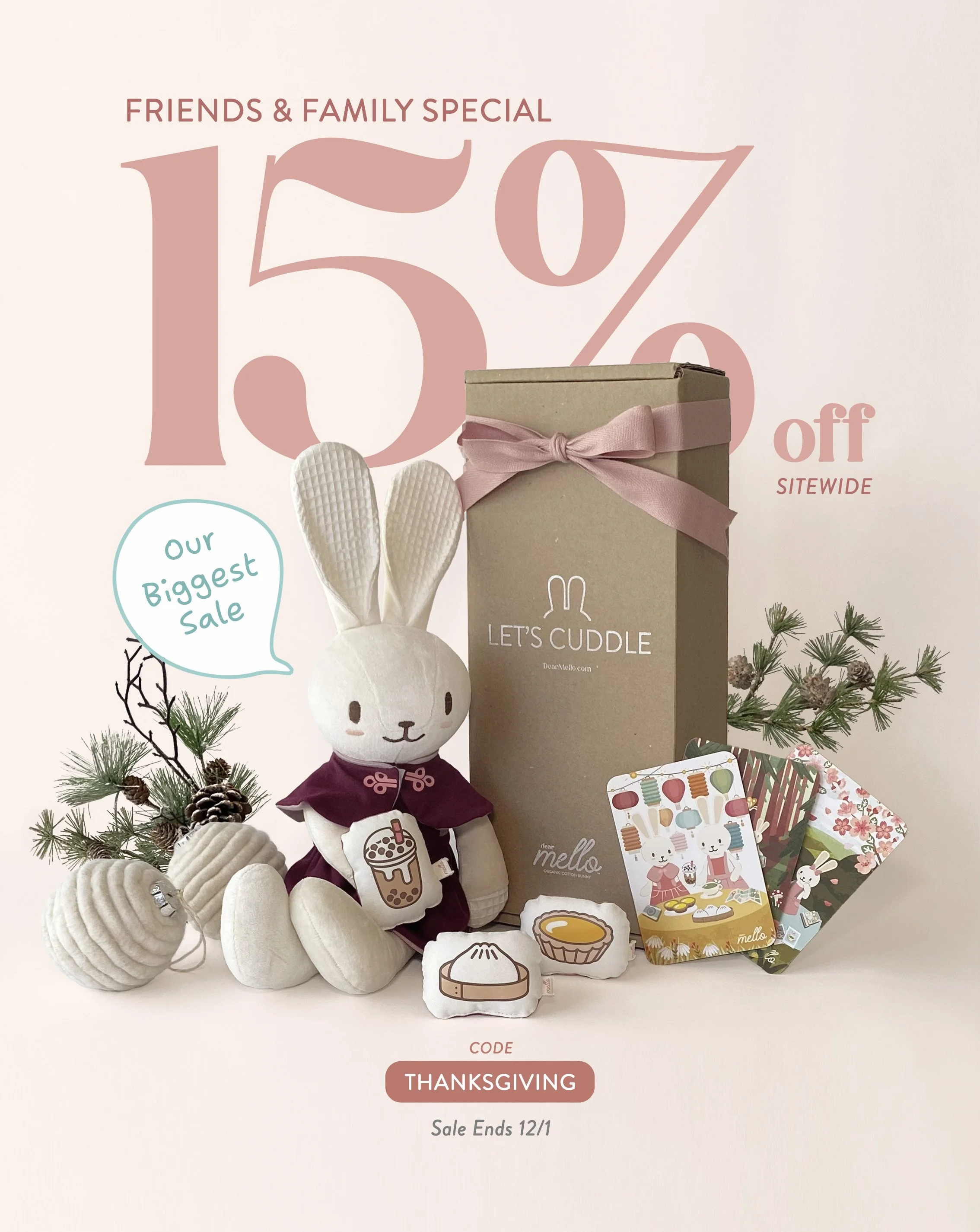 DearMello_Holiday Sale Cyber Week Black Friday Dear Mello