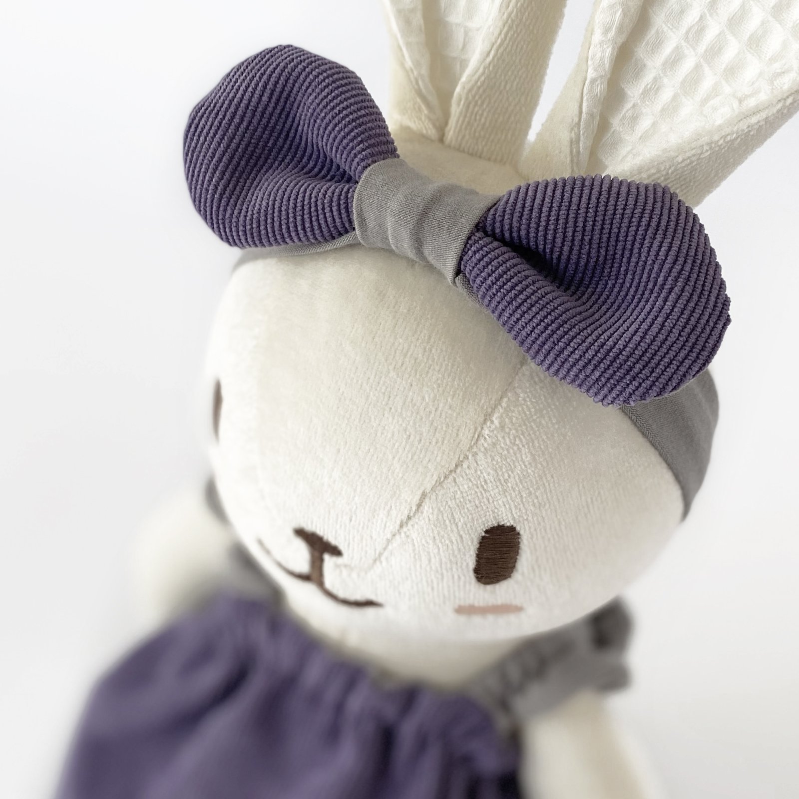 Dear Mello Handcrafted Organic Single Plush Bunny