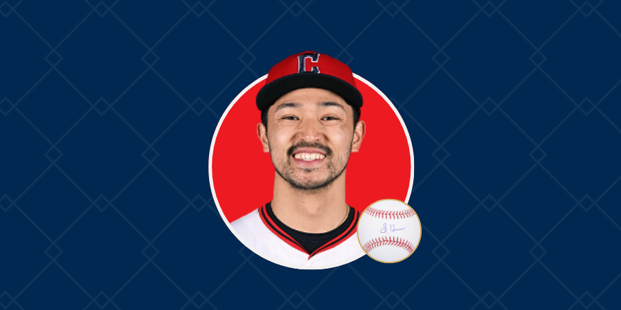 win a steven kwan autographed baseball + video