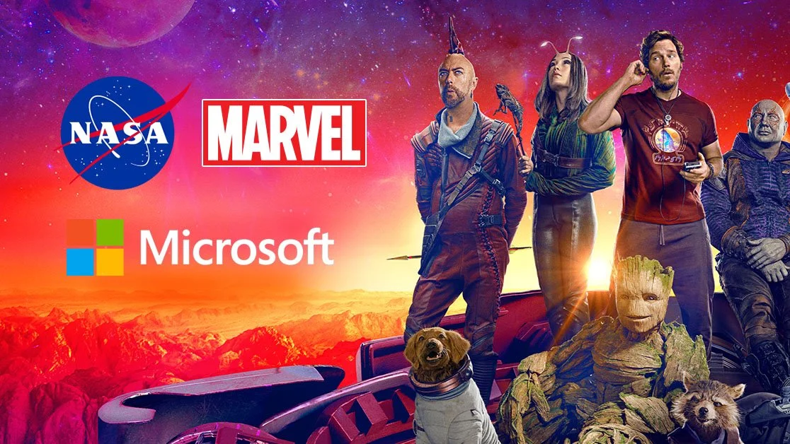 Original Music & Sound Design, Implementation: NASA × Marvel × Microsoft—Guardians of the Galaxy III (MakeCode Arcade Game)