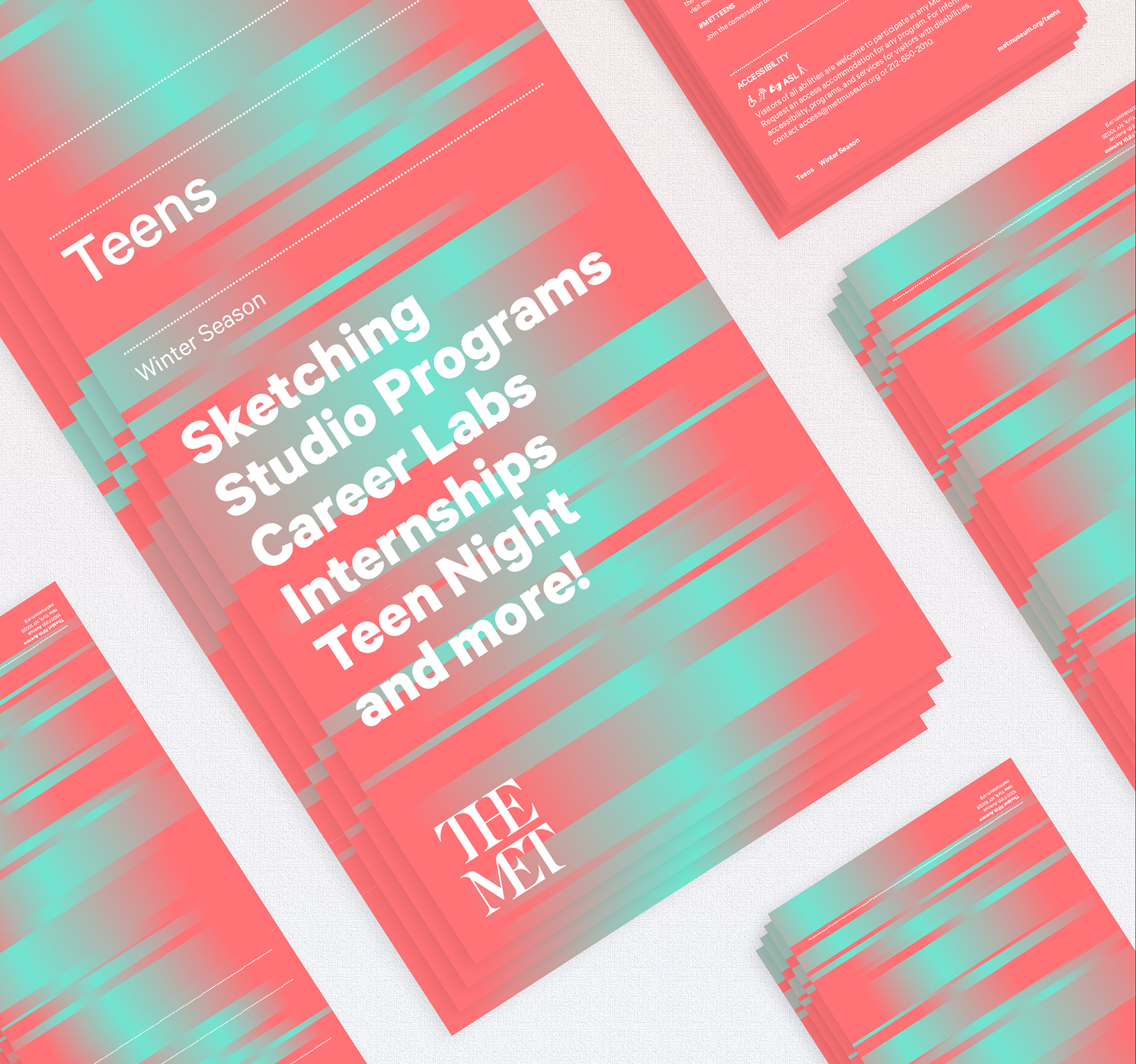 Design, Identity for The Met Museum