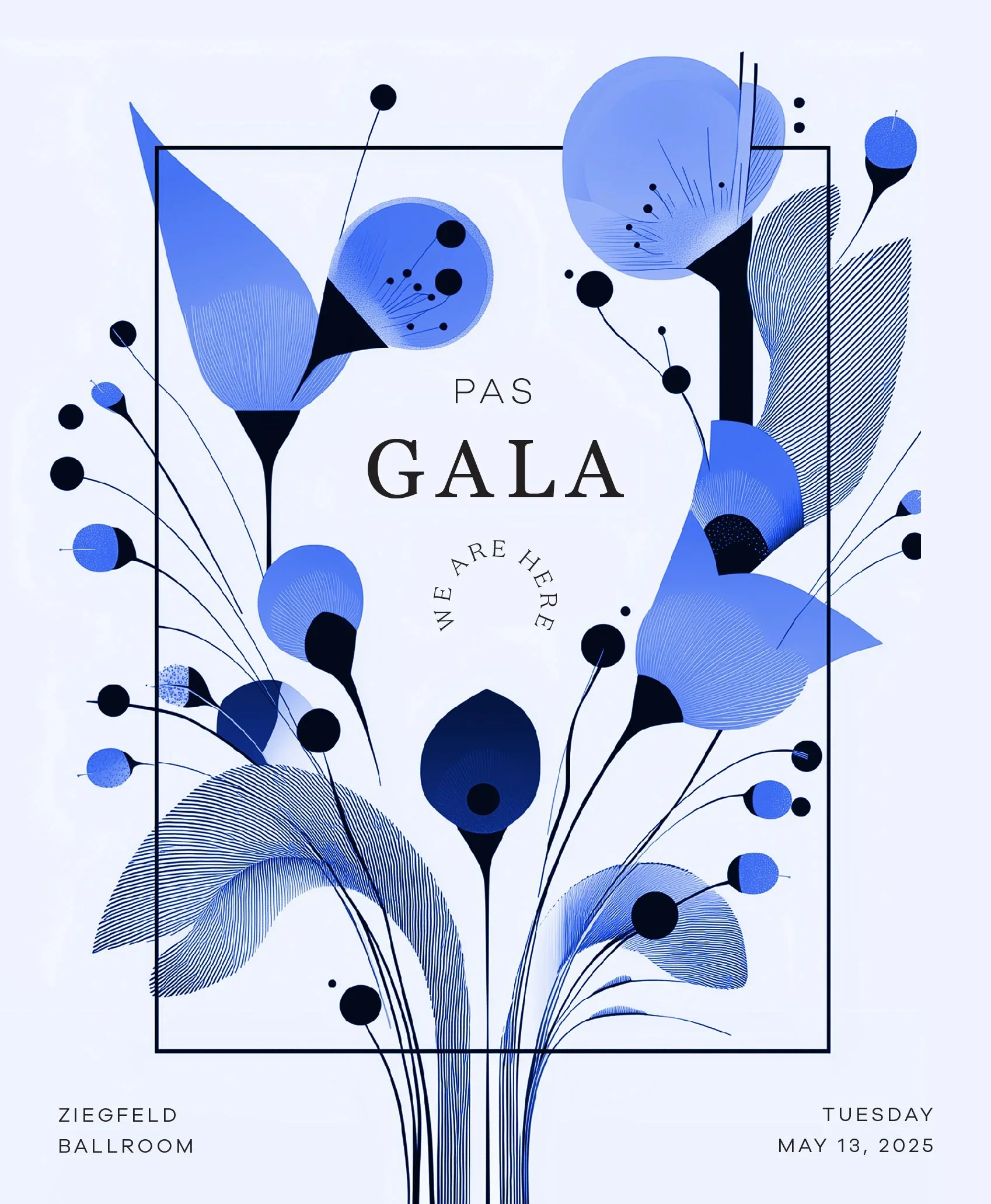 Design, Illustration, Identity for PAS Gala