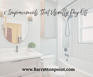 5 Home Improvements That Usually Pay Off When You Sell