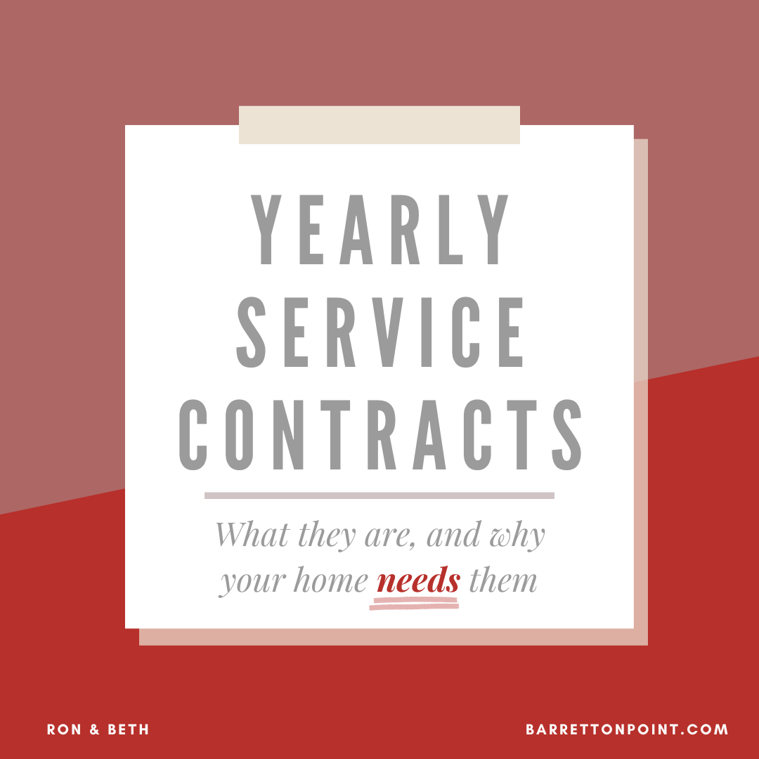 Your Home Needs These Three Yearly Service Contracts — Barrett On Point