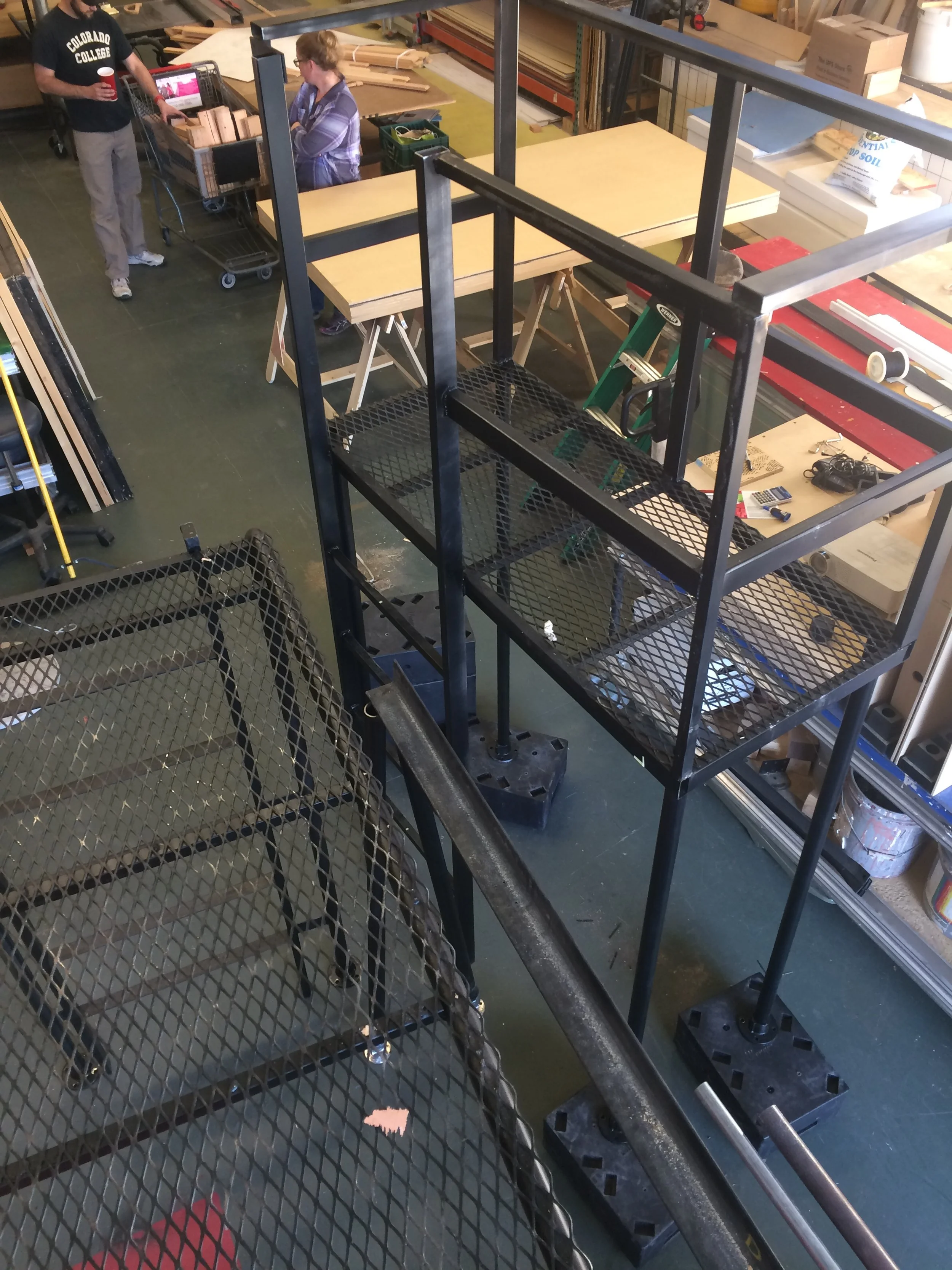 Scaffolding, Colorado College