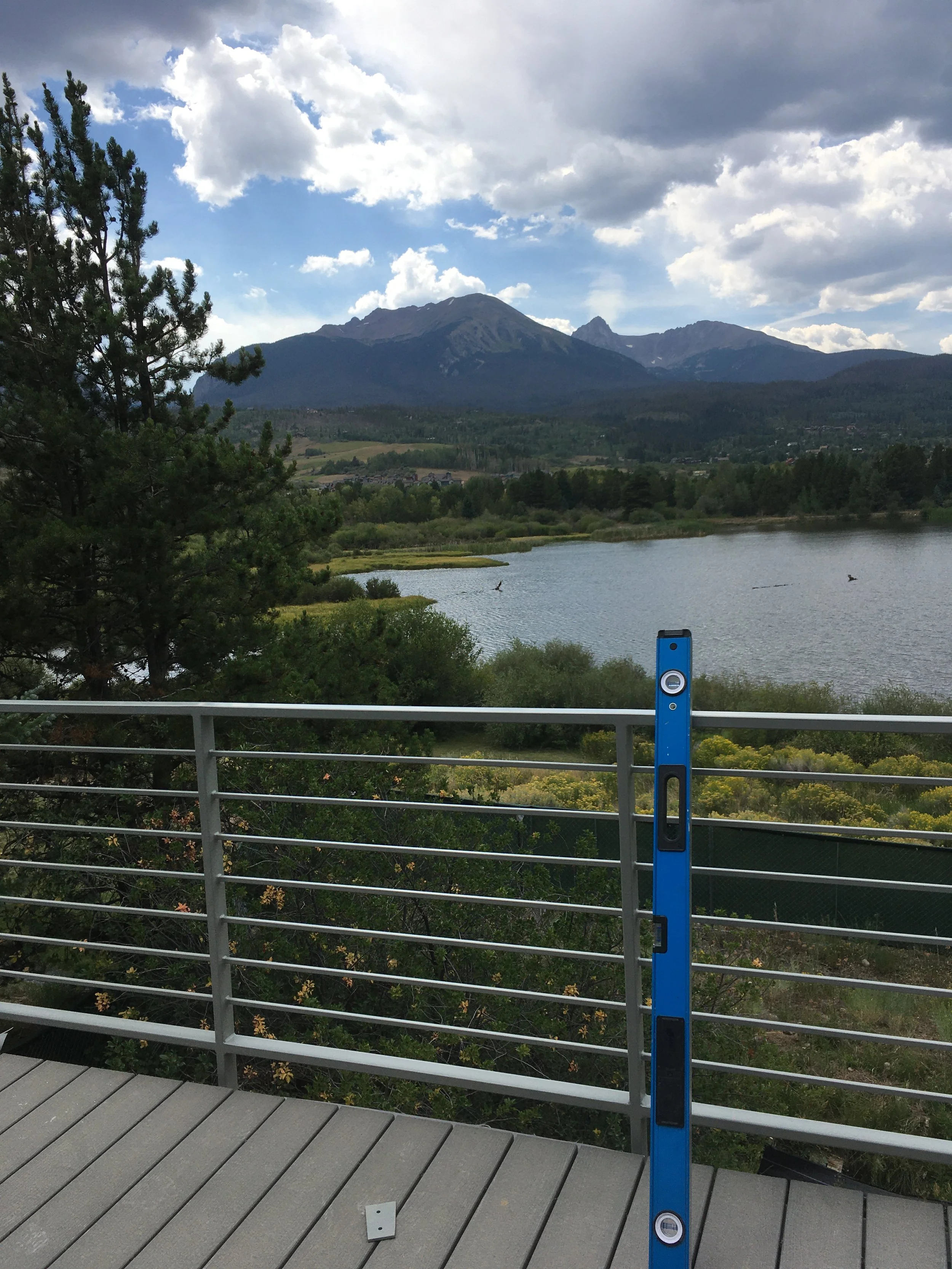 RocknWeld, custom railing: Aspen, Colorado 