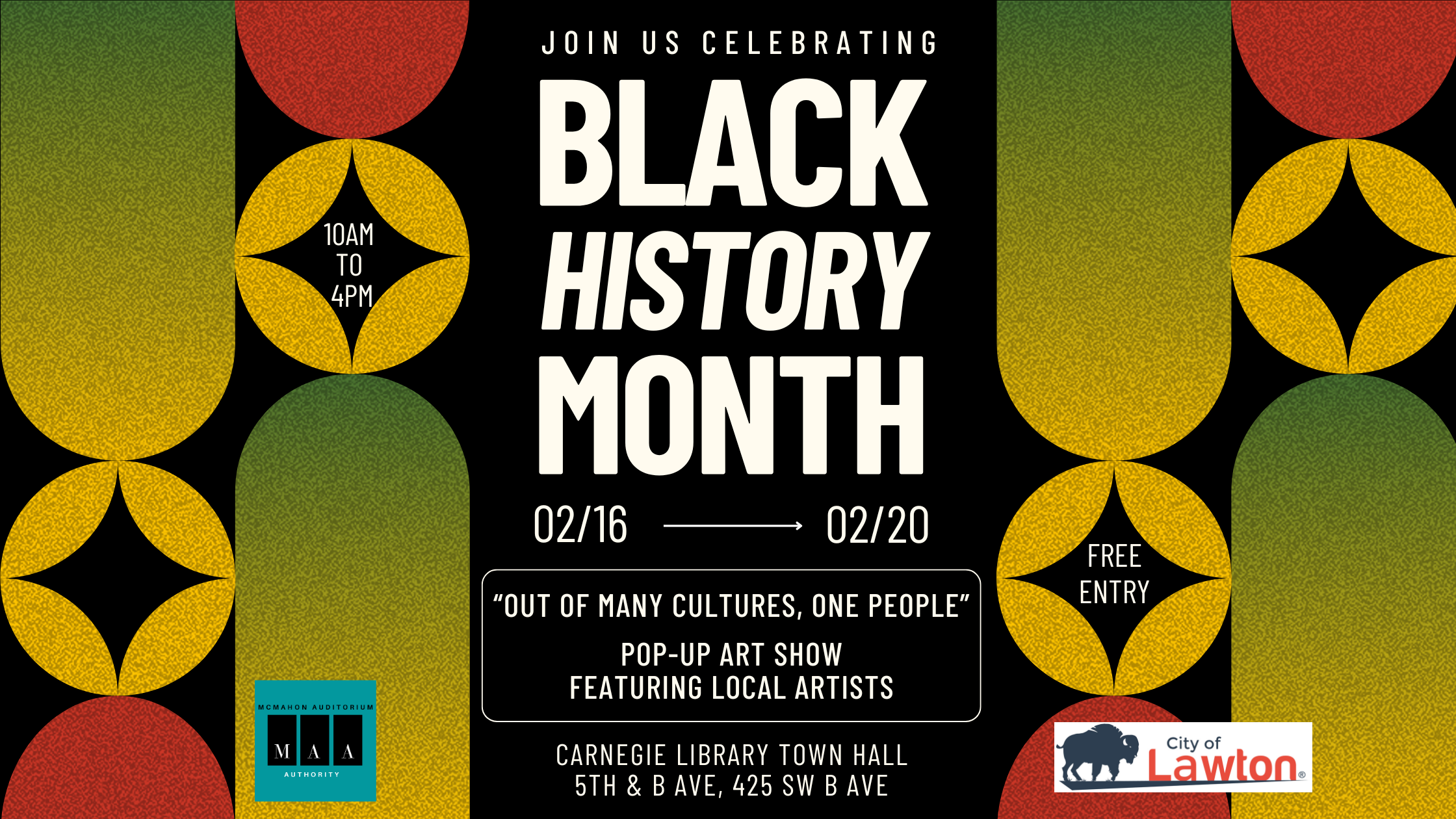 Black History Month Pop-Up Art Show