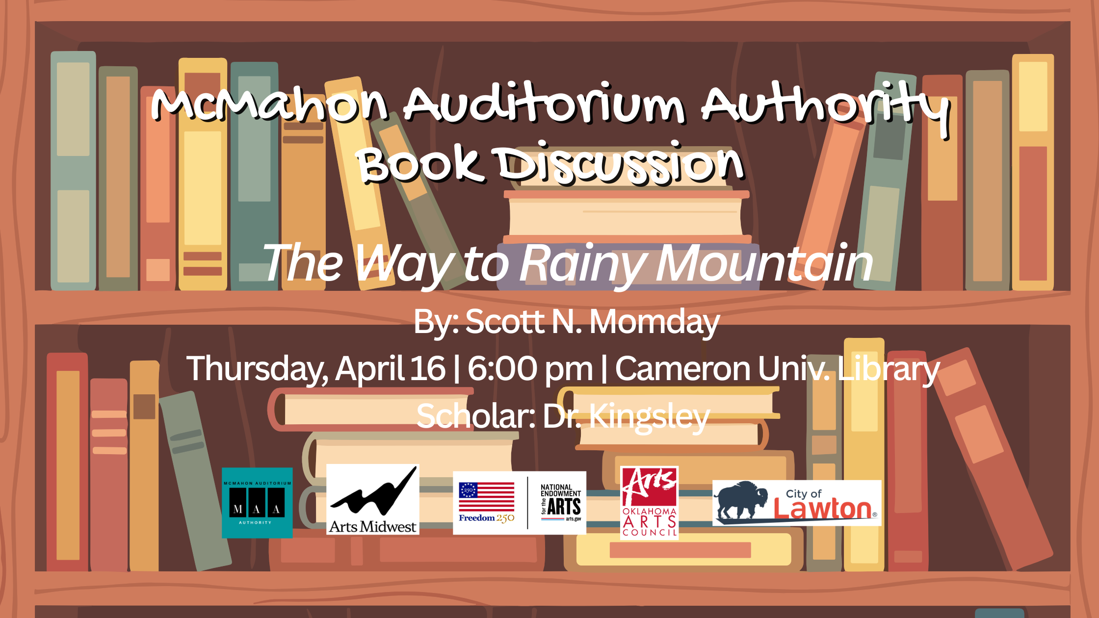 McMahon Auditorium Authoruty Book Discussion