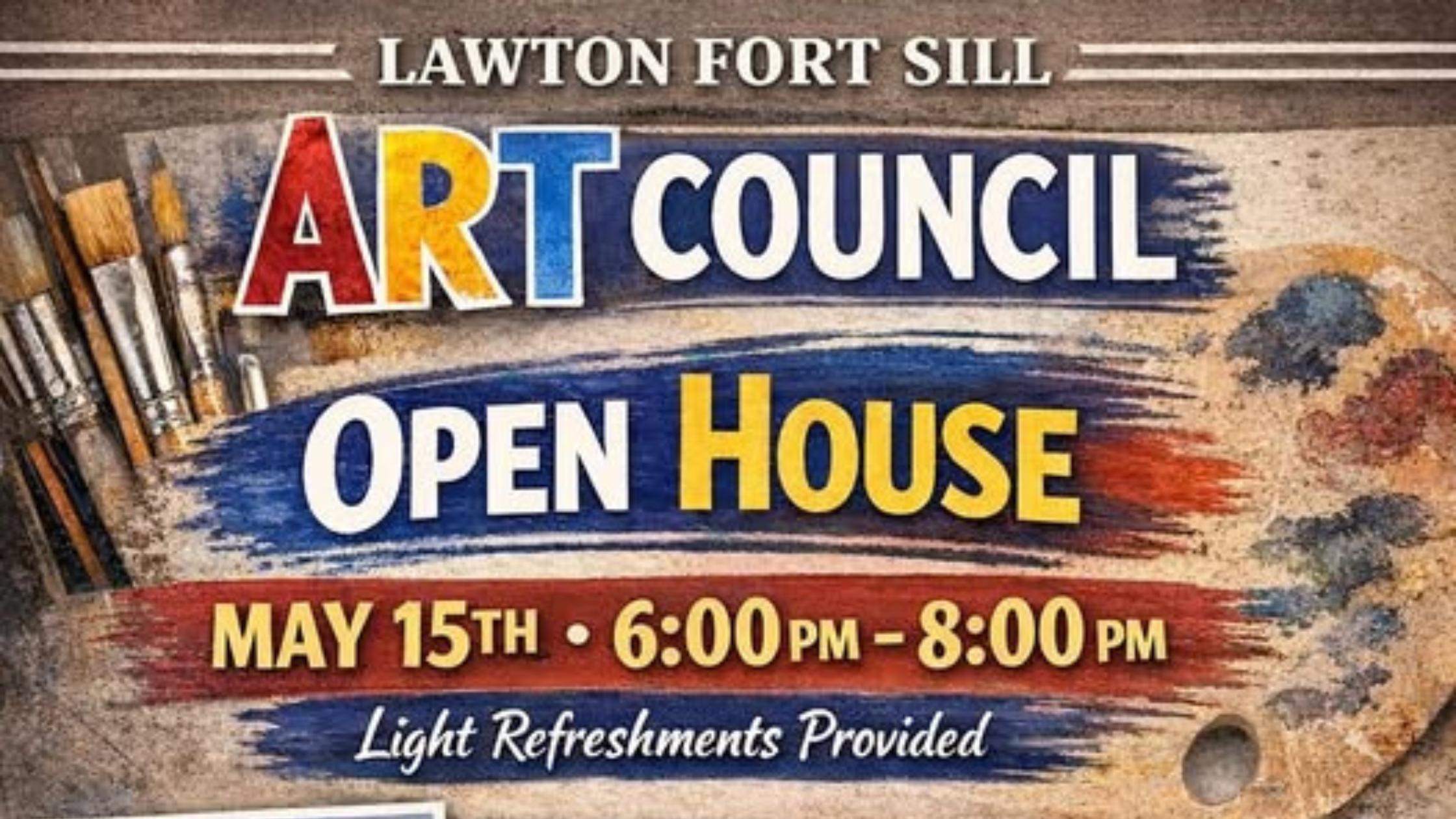 The Lawton Fort Sill Art Council Open House