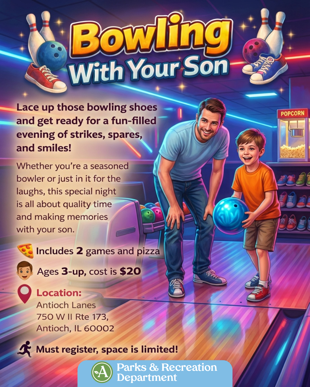 Bowling with your Son