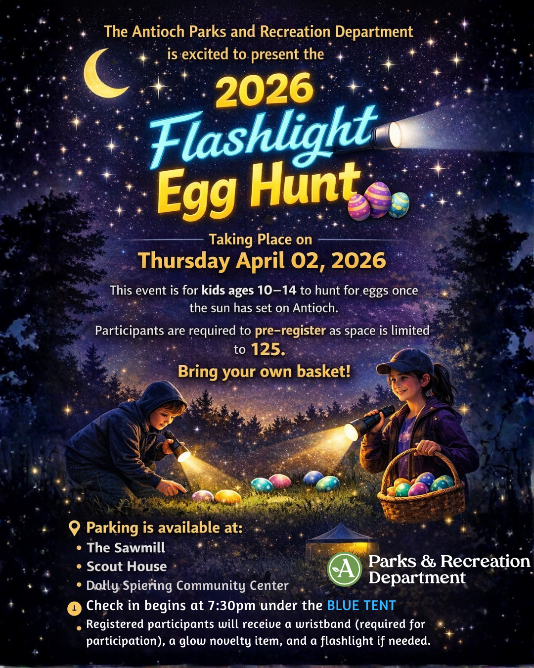 Flashlight Egg Hunt