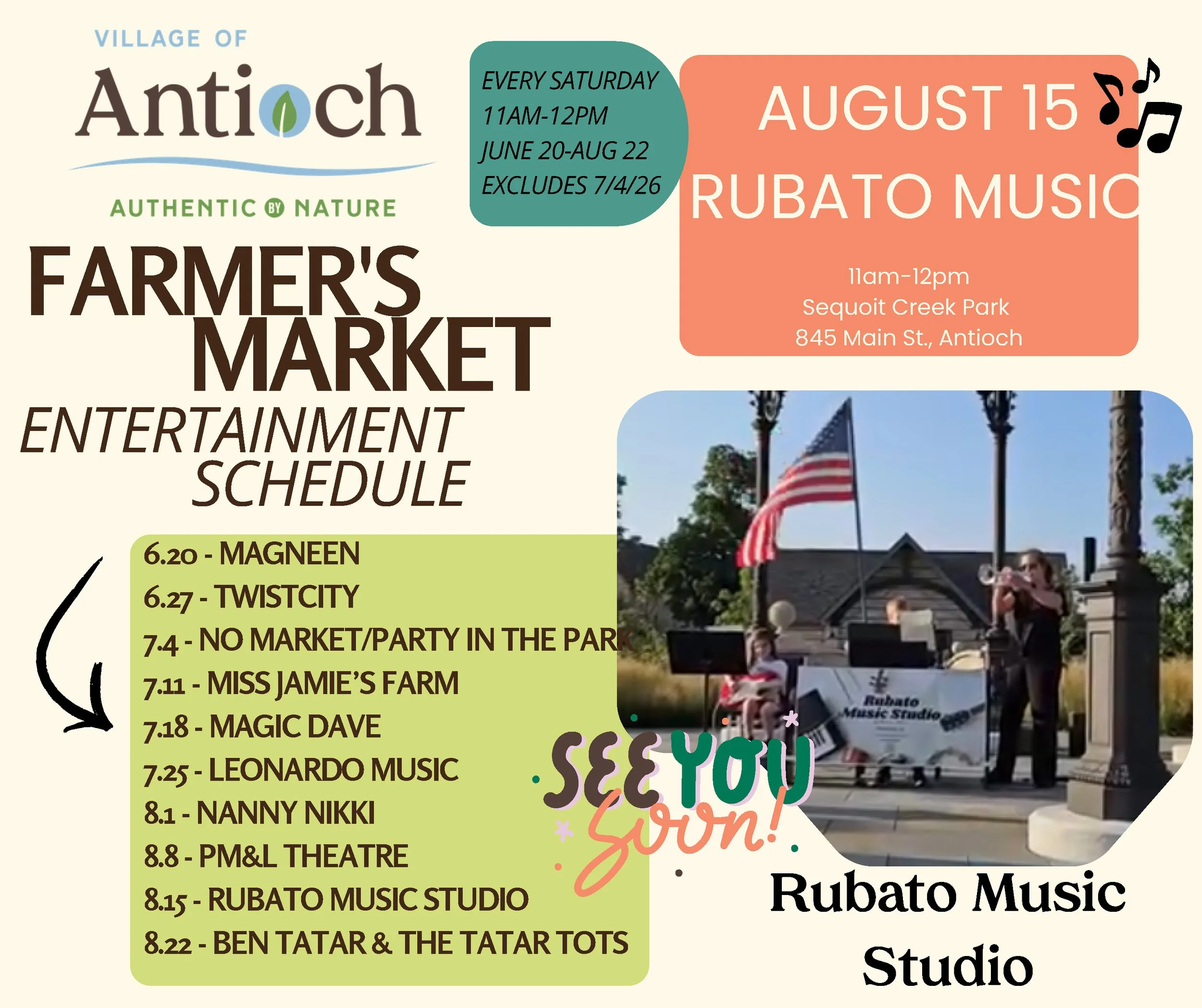 Farmer’s Market Entertainment 