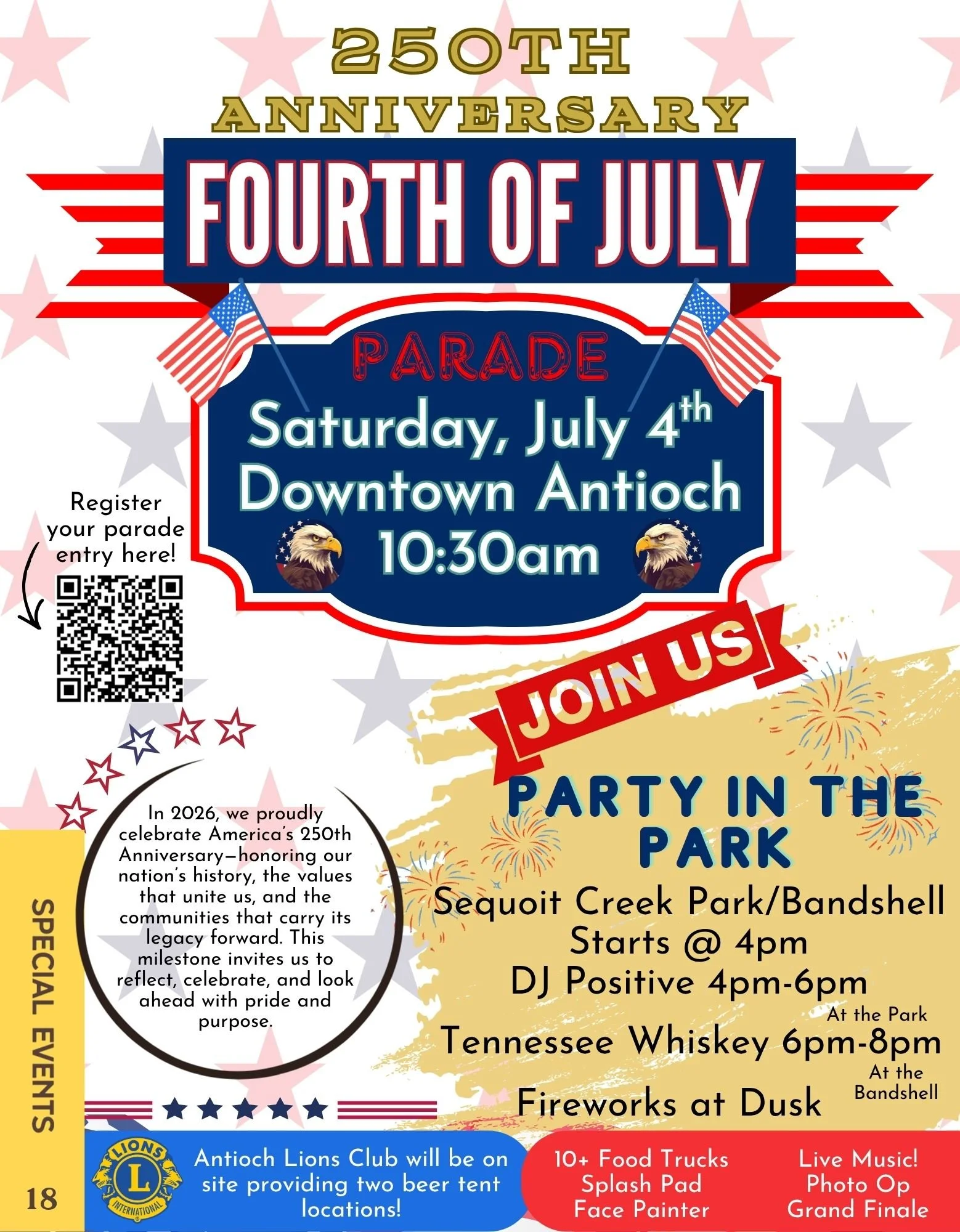 Fourth of July Party in the Park