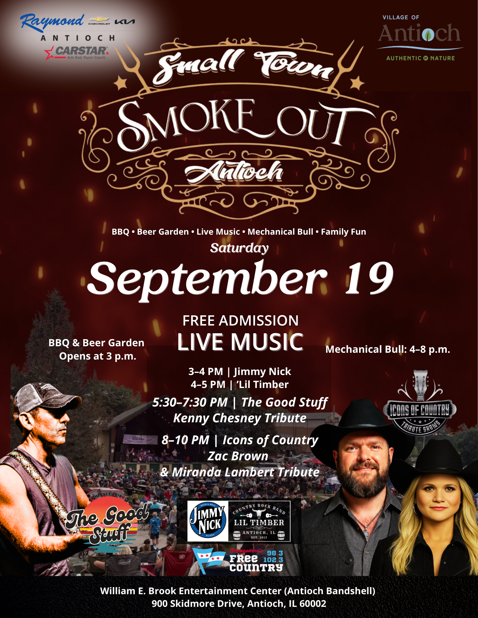 2026 Village of Antioch Small Town Smoke Out