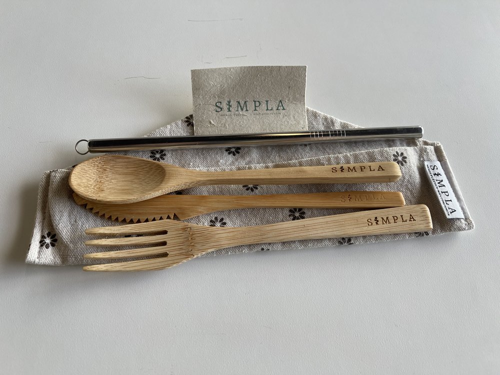  Simpla reusable wooden silverware 