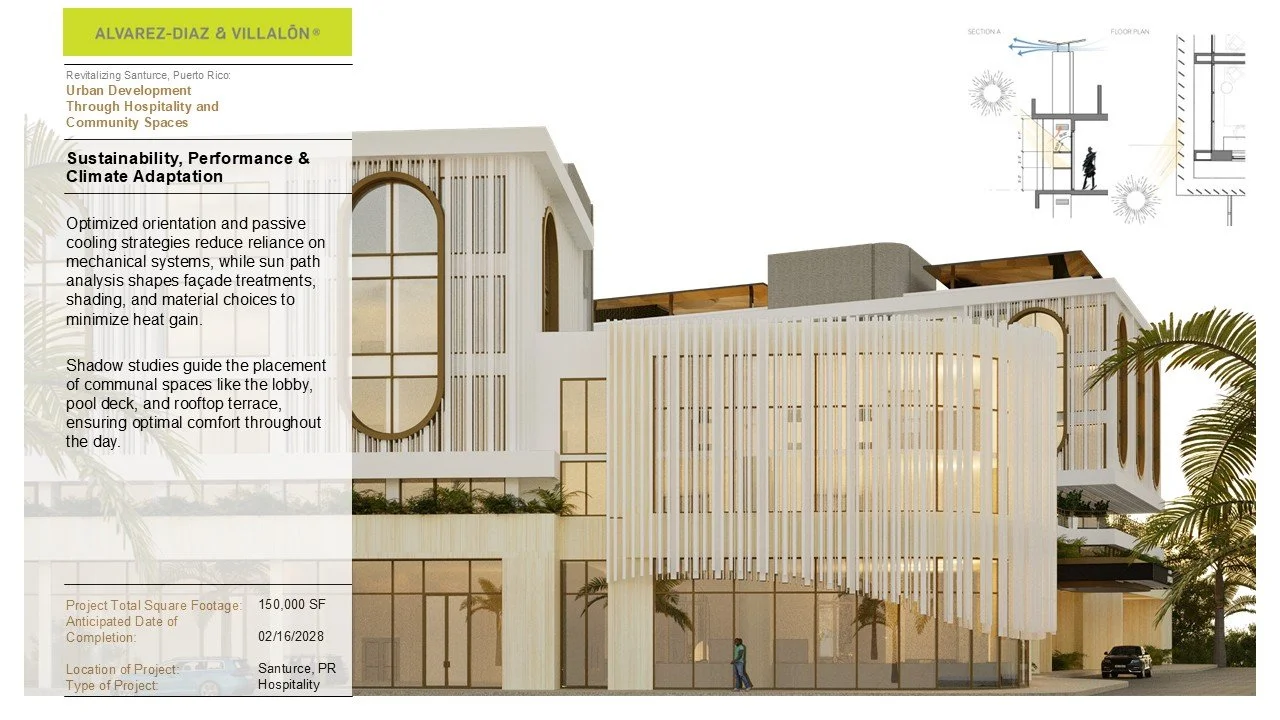  Santurce Hotel project information &amp; graphics. 