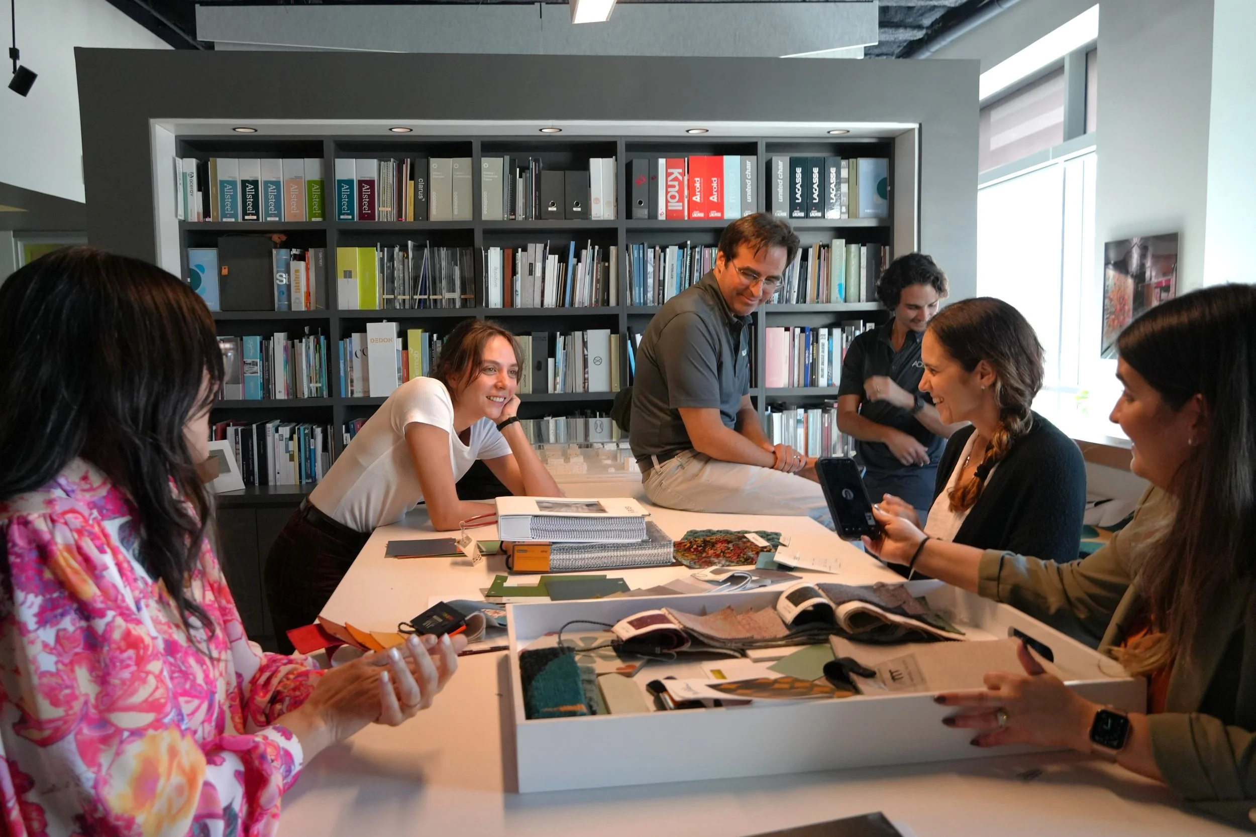 AD&V Team in meeting.