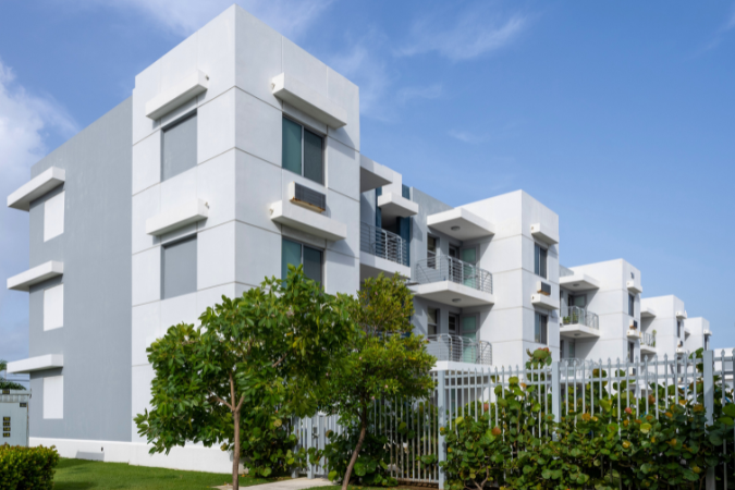 Bayshore Villas housing development.