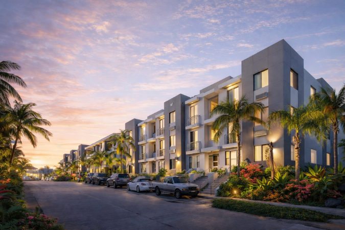 Emerald Vista affordable housing community development.
