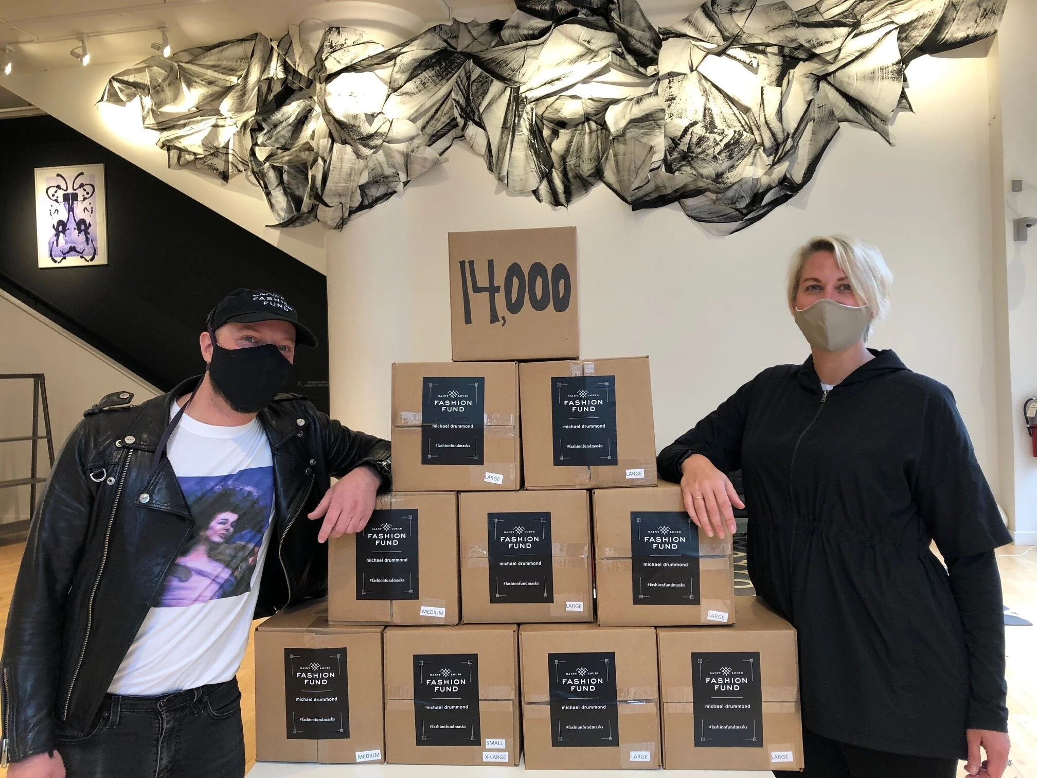 Saint Louis Fashion Fund Completes Mask Initiative