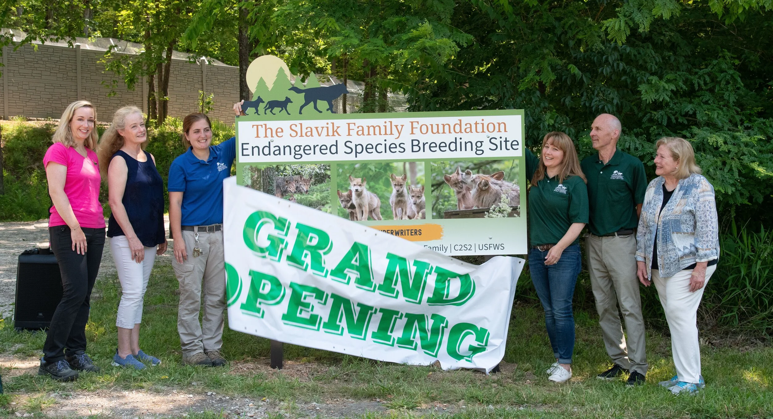 New Red Wolf Habitat Opens