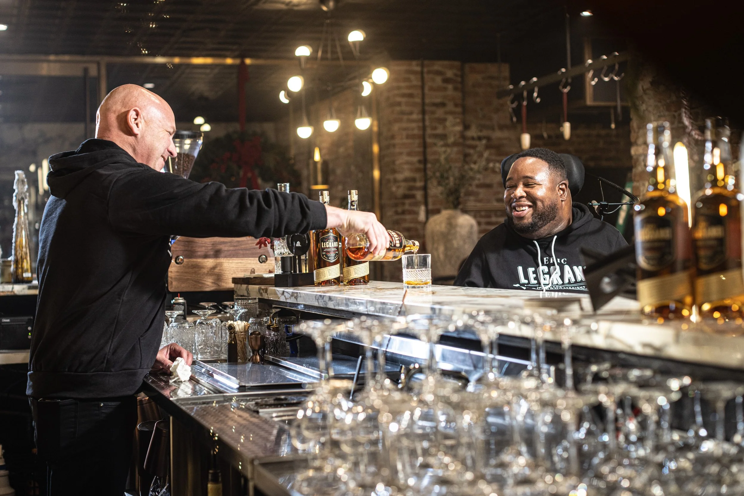 RAISING A GLASS FOR GOOD