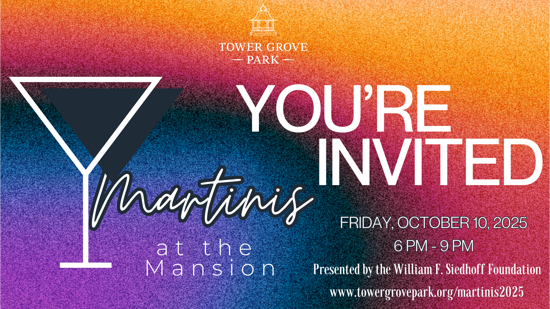 21st Annual Martinis at the Mansion to Benefit Beloved Tower Grove Park