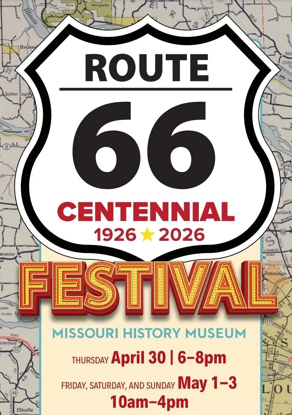 Missouri History Museum to Celebrate Route 66 Centennial with Four-day Festival