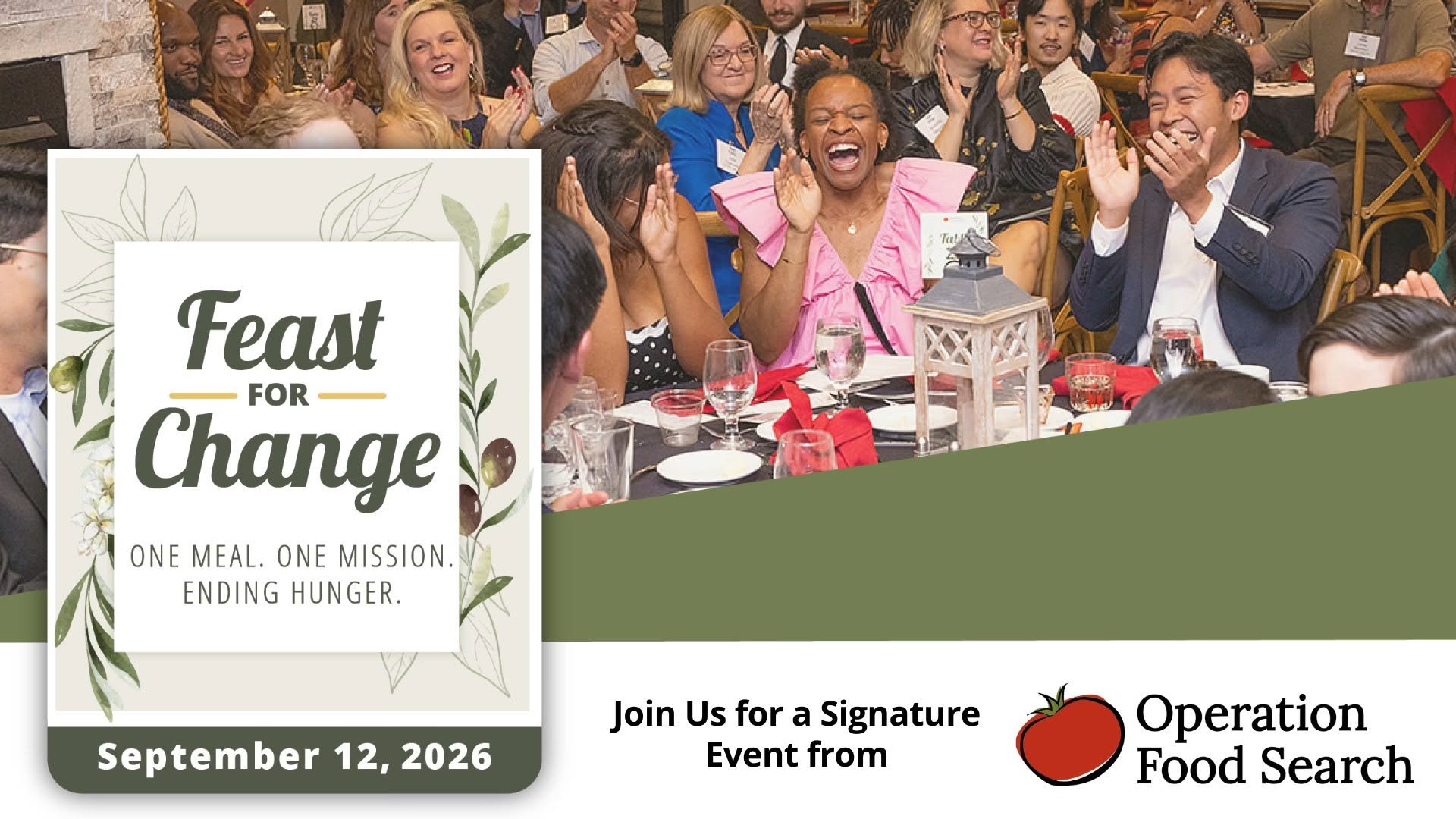 A Feast for Change: An Evening of Elegance, Generosity and the Fight Against Hunger